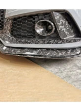 Carbonado DryCF MAN Style Trunk Front Bumper Vent Caps Audi RS7 2016-2019                                     - DRYCFRS7-MAN-CA - Image 3