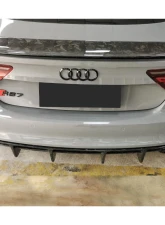 Carbonado DryCF MAN Style Rear Diffuser Audi RS7 2016-2019                                     - DRYCFRS7-MAN-RD - Image 5