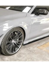 Carbonado DryCF MAN Style Side Skirts Audi RS7 2016-2019                                     - DRYCFRS7-MAN-SS - Image 5