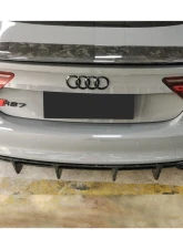 Carbonado Dry Carbon Fiber Trunk Spoiler for Audi RS7 A7 S7 2014-2018 - MAN Style                                     - DRYCFRS7-MAN-TS - Image 6