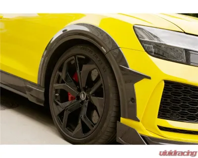 Carbonado DryFGCF AD Style Fender Flare Wheel Trims Audi RSQ8 2020-2023 - DRYFGCFRSQ8-MAN-AD-FF