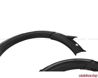 Carbonado DryFGCF AD Style Fender Flare Wheel Trims Audi RSQ8 2020-2023 - DRYFGCFRSQ8-MAN-AD-FF