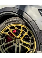 Carbonado DryFGCF AD Style Fender Flare Wheel Trims Audi RSQ8 2020-2023                                     - DRYFGCFRSQ8-MAN-AD-FF - Image 7