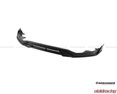 Carbonado DryFGCF AD Style Front Lip Splitter Audi RSQ8 2020-2023 - DRYFGCFRSQ8-MAN-AD-FL