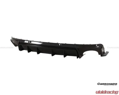 Carbonado DryCF AD Style Rear Diffuser Lip Audi RSQ8 2020-2023 - DRYCFRSQ8-MAN-AD-RD