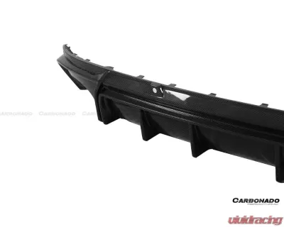 Carbonado DryCF AD Style Rear Diffuser Lip Audi RSQ8 2020-2023 - DRYCFRSQ8-MAN-AD-RD