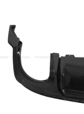 Carbonado DryCF AD Style Rear Diffuser Lip Audi RSQ8 2020-2023                                     - DRYCFRSQ8-MAN-AD-RD - Image 5