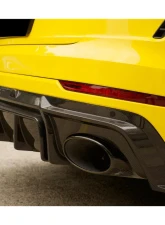 Carbonado DryCF AD Style Rear Diffuser Lip Audi RSQ8 2020-2023                                     - DRYCFRSQ8-MAN-AD-RD - Image 6