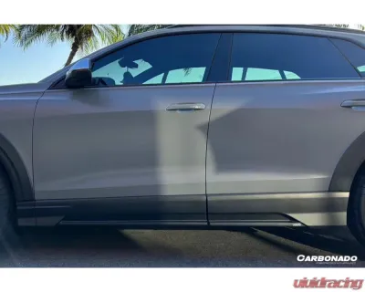 Carbonado DryCF AD Style Side Skirts Audi Q8 | SQ8 | RSQ8 2019-2023 - DRYCFRSQ8-MAN-AD-SS