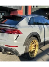 Carbonado DryCF AD Style Side Skirts Audi Q8 | SQ8 | RSQ8 2019-2023                                     - DRYCFRSQ8-MAN-AD-SS - Image 9