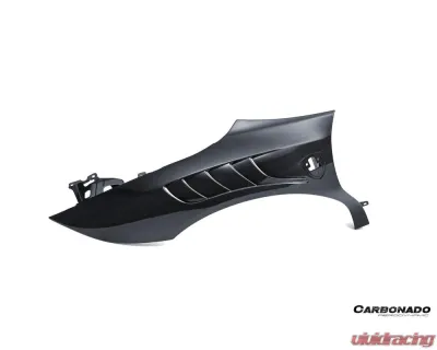 Carbonado DryFGCF NTC Style Fender Ferrari SF90 Stradale 2020-2025 - DRYFGCFSF90-MAN-NTC-FD