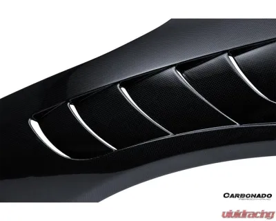 Carbonado DryFGCF NTC Style Fender Ferrari SF90 Stradale 2020-2025 - DRYFGCFSF90-MAN-NTC-FD
