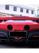 Carbonado DryCF OE Style Rear Diffuser Ferrari SF90 Stradale 2020+                                     - DRYCFSF90-MAN-RD - Image 11