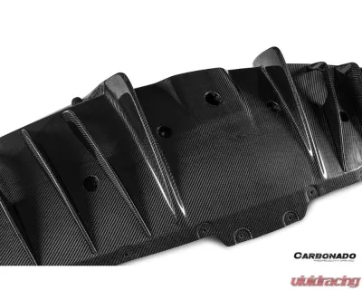 Carbonado DryCF OE Style Rear Diffuser Ferrari SF90 Stradale 2020+ - DRYCFSF90-MAN-RD
