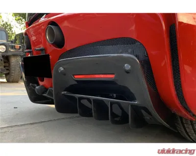 Carbonado DryCF OE Style Rear Diffuser Ferrari SF90 Stradale 2020+ - DRYCFSF90-MAN-RD