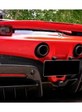 Carbonado DryCF OE Style Rear Diffuser Ferrari SF90 Stradale 2020+                                     - DRYCFSF90-MAN-RD - Image 9
