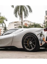 Ferrari SF90 Stradale 2020+ Carbonado AV Style Carbon Fiber Trunk Spoiler SF90-MAN-TV-W                                     - DRYFGCFSF90-MAN-TV-W - Image 16