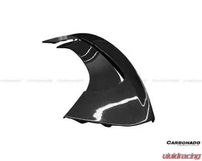 Ferrari SF90 Stradale 2020+ Carbonado AV Style Carbon Fiber Trunk Spoiler SF90-MAN-TV-W - DRYFGCFSF90-MAN-TV-W
