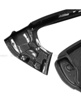 Ferrari SF90 Stradale 2020+ Carbonado AV Style Carbon Fiber Trunk Spoiler SF90-MAN-TV-W                                     - DRYFGCFSF90-MAN-TV-W - Image 6