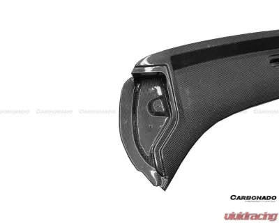 Ferrari SF90 Stradale 2020+ Carbonado AV Style Carbon Fiber Trunk Spoiler SF90-MAN-TV-W - DRYFGCFSF90-MAN-TV-W