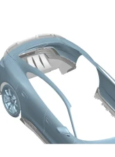 Porsche Taycan Carbonado DryCF AD Style Trunk Spoiler 2019-2024                                     - DRYCFTaycan-MAN-AD-TS - Image 5