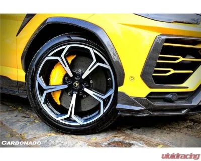 Lamborghini Urus 2018-2022 Carbonado Dry Carbon Fiber TC Style Fender Flare - DRYCFURUS-OD-TC-FF