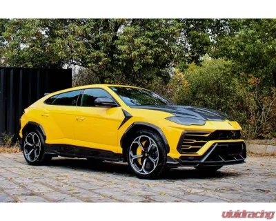 Lamborghini Urus 2018-2022 Carbonado DryCF TC Style Body Kit - No Hood, No Spoiler - DRYCFURUS-OD-TC-FLK