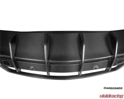 Carbonado DryCF TC Style Rear Diffuser Lamborghini Urus 2018-2022 - DRYCFURUS-OD-TC-RD