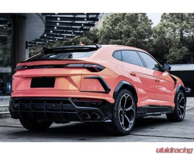 Lamborghini Urus 2018-2023 Carbonado DryCF TC Style Carbon Fiber Roof Spoiler - DRYCFURUS-OD-TC-RS