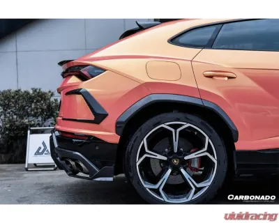 Lamborghini Urus 2018-2023 Carbonado DryCF TC Style Carbon Fiber Trunk Wing Spoiler - DRYCFURUS-OD-TC-TS