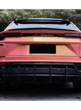 Lamborghini Urus 2018-2023 Carbonado DryCF TC Style Carbon Fiber Trunk Wing Spoiler                                     - DRYCFURUS-OD-TC-TS - Image 3