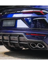 Lamborghini Urus 2018-2023 Carbonado DryCF TC Style Carbon Fiber Trunk Wing Spoiler                                     - DRYCFURUS-OD-TC-TS - Image 8