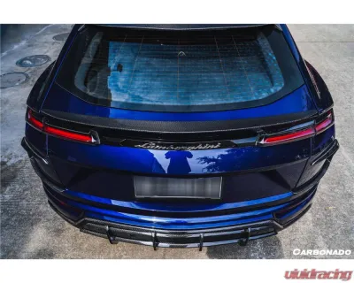 Lamborghini Urus 2018-2023 Carbonado DryCF TC Style Carbon Fiber Trunk Wing Spoiler - DRYCFURUS-OD-TC-TS