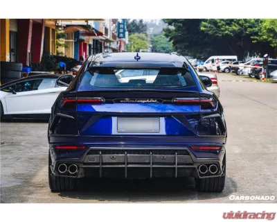 Lamborghini Urus 2018-2023 Carbonado DryCF TC Style Carbon Fiber Trunk Wing Spoiler - DRYCFURUS-OD-TC-TS