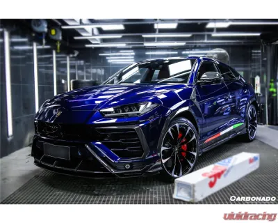 Lamborghini Urus 2018-2022 Carbonado DryCF TC Style Front Lip Up & Down - URUS-OD-TC-UPFL/DNFL - DRYCFURUS-OD-TC-UPFL DRYCFURUS-OD-TC-DNFL