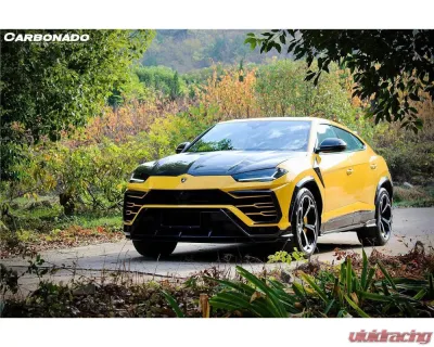 Lamborghini Urus 2018-2022 Carbonado DryCF TC Style Front Lip Up & Down - URUS-OD-TC-UPFL/DNFL - DRYCFURUS-OD-TC-UPFL DRYCFURUS-OD-TC-DNFL