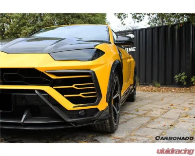 Lamborghini Urus 2018-2022 Carbonado Dry Carbon Fiber UP-Front Lip TC Style - DRYCFURUS-OD-TC-UPFL