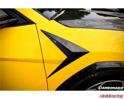 Lamborghini Urus 2018-2022 Carbonado Dry Carbon Fiber TC Style Fender Vents - DRYCFURUSTC-FV