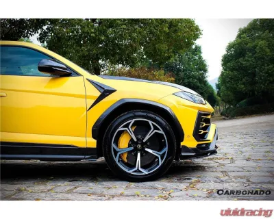 Lamborghini Urus 2018-2022 Carbonado Dry Carbon Fiber TC Style Fender Vents - DRYCFURUSTC-FV