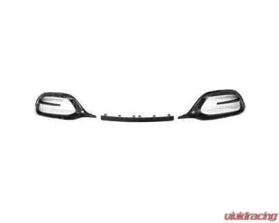 Carbonado DryCF MSY Style Front Bumper Air Vents Mercedes-Benz S-Class Maybach 2021+ - DRYCFW223-Maybach-OD-MSY-FBV