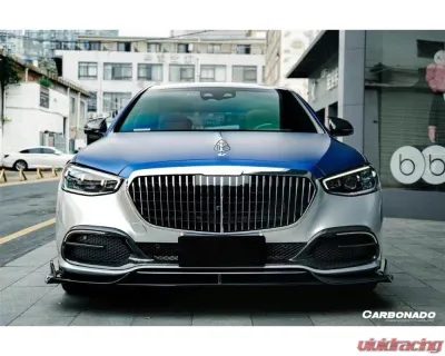 Carbonado DryCF MSY Style Front Bumper Air Vents Mercedes-Benz S-Class Maybach 2021+ - DRYCFW223-Maybach-OD-MSY-FBV