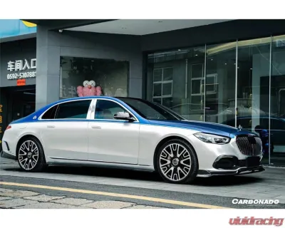Carbonado DryFGCF MSY Style Front Lip Mercedes-Benz S-Class Maybach 2021+ - FGDRYCFW223-Maybach-OD-MSY-FL
