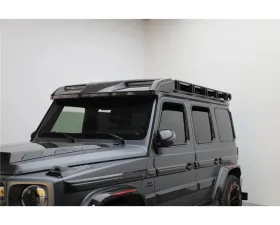 Carbonado DryCF EU Style Front Roof Spoiler w/ Lights Mercedes-Benz G-Class 2019-2024