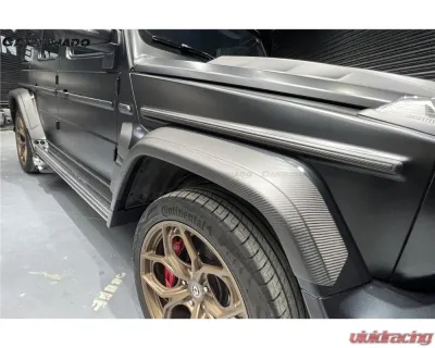 Carbonado DryFGCF BR-G900 Style Body Line Trims Mercedes-Benz G-Class 2018-2024 - DRYFGCFW464-OD-BG900-BLT