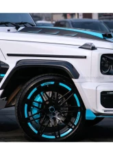 Carbonado DryFGCF BR-G900 Style Body Line Trims Mercedes-Benz G-Class 2018-2024                                     - DRYFGCFW464-OD-BG900-BLT - Image 6