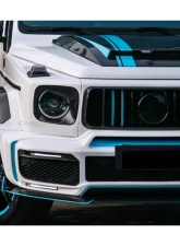 Mercedes-Benz G-Class 2018-2024 Carbonado DryCF BR-G900 Style Front Lip W464-OD-BG900-FL                                     - DRYCFW464-OD-BG900-FL - Image 12