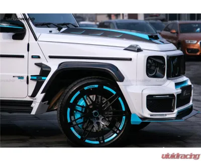 Mercedes-Benz G-Class 2018-2024 Carbonado DryCF BR-G900 Style Front Lip W464-OD-BG900-FL - DRYCFW464-OD-BG900-FL