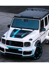 Mercedes-Benz G-Class 2018-2024 Carbonado DryCF BR-G900 Style Front Lip W464-OD-BG900-FL                                     - DRYCFW464-OD-BG900-FL - Image 15