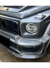 Mercedes-Benz G-Class 2018-2024 Carbonado DryCF BR-G900 Style Front Lip W464-OD-BG900-FL                                     - DRYCFW464-OD-BG900-FL - Image 5