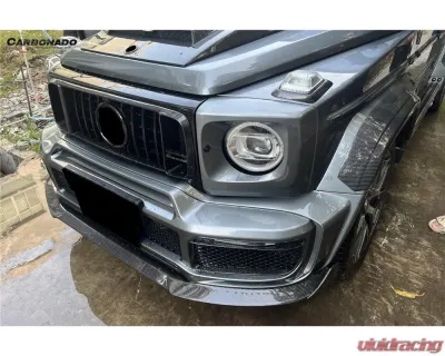 Mercedes-Benz G-Class 2018-2024 Carbonado DryCF BR-G900 Style Front Lip W464-OD-BG900-FL - DRYCFW464-OD-BG900-FL